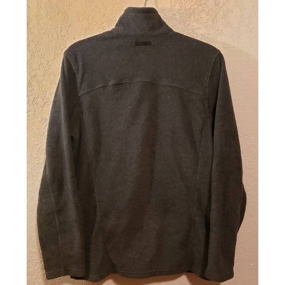 Eddie Bauer Men's Dark Grey Fleece Full Zip Jacket Size Small - Picture 5 of 7